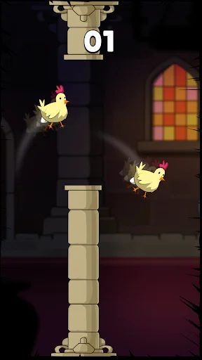 ดาวน์โหลด Fap Fap Chicken – Tsunami เวอร์ชันล่าสุด – เกมไก่สุดฮาฟรี - Screenshot 1