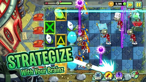 ดาวน์โหลด Plants vs Zombies 2 ล่าสุด – เกมวางแผนป้องกันฐานยอดฮิต - Screenshot 1