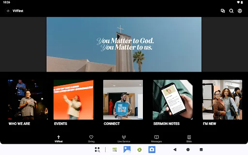 ดาวน์โหลดแอป VVFirst ล่าสุด – เชื่อมต่อชุมชนคริสตจักรได้ฟรี - Screenshot 9