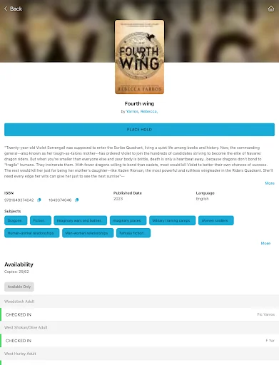 ดาวน์โหลด Mid-Hudson Libraries ล่าสุด – จัดการห้องสมุดง่ายๆ ฟรี - Screenshot 16