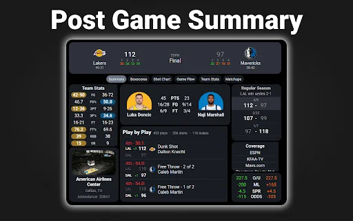 ดาวน์โหลด NBA Scoreboard ล่าสุด – ติดตามผลบาสเกตบอลสดได้ฟรี - Screenshot 2