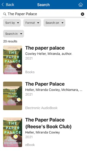 ดาวน์โหลด El Paso Public Libraries เวอร์ชันล่าสุด – จัดการหนังสือฟรี - Screenshot 3