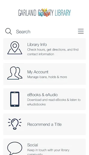 ดาวน์โหลด Garland County Library ล่าสุด – เข้าถึงคลังหนังสือฟรีบนมือถือ - Screenshot 1