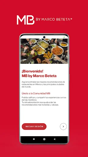 ดาวน์โหลด MB Marco Beteta ล่าสุด – แนะนำร้านอาหารระดับพรีเมียม ฟรี - Screenshot 1