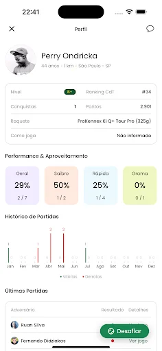 ดาวน์โหลด Clube do Tennis ล่าสุด – สังคมคนรักเทนนิสที่ดีที่สุด ฟรี - Screenshot 2