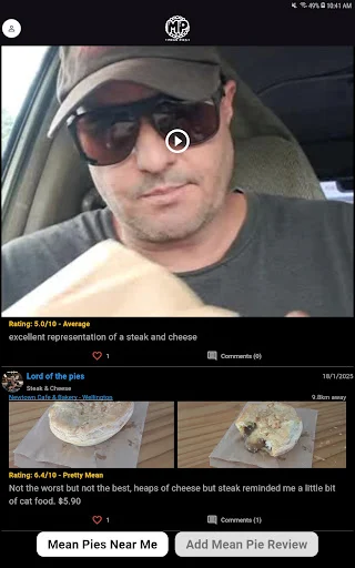 ดาวน์โหลด Mean Pies ล่าสุด – ค้นหาร้านพายอร่อยระดับเทพ ฟรี - Screenshot 8