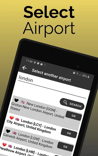 ดาวน์โหลด Leeds Bradford Airport Flights ล่าสุด – เช็คเที่ยวบินเรียลไทม์ฟรี - Screenshot 9