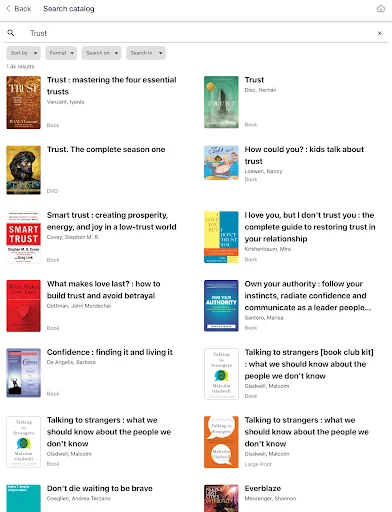ดาวน์โหลด Bedford Public Library System ล่าสุด – เข้าถึงห้องสมุดฟรี - Screenshot 15