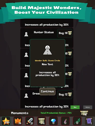 ดาวน์โหลด CivRise ล่าสุด – เกมสร้างอารยธรรม Idle เล่นฟรีบนมือถือ - Screenshot 18