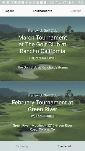ดาวน์โหลด EZ Golf League ล่าสุด – บริหารจัดการลีกกอล์ฟมืออาชีพฟรี - Screenshot 1