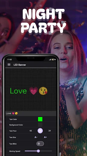 ดาวน์โหลด LED Banner – LED Scroller ล่าสุด – ป้ายไฟวิ่งสุดล้ำ ฟรี! - Screenshot 14