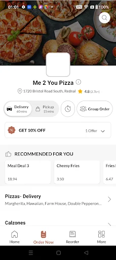 ดาวน์โหลดแอป Me 2 You Pizza ล่าสุด – สั่งพิซซ่าอร่อยง่ายๆ ได้ทันที - Screenshot 2