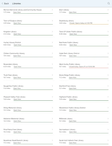 ดาวน์โหลด Mid-Hudson Libraries ล่าสุด – จัดการห้องสมุดง่ายๆ ฟรี - Screenshot 17