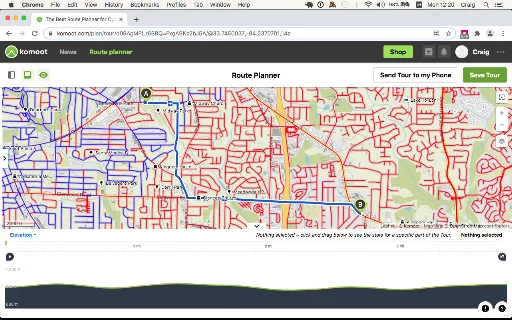 ดาวน์โหลด Wandrer Map Overlay ล่าสุด – วางแผนเส้นทางปั่นจักรยานแบบมือโปร - Screenshot 3
