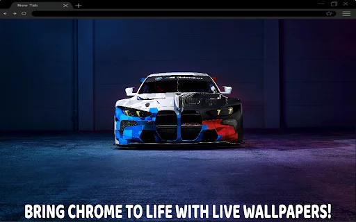 ดาวน์โหลด BMW M4 Live Wallpaper – ธีมรถสปอร์ตสุดเท่ ฟรี - Screenshot 1