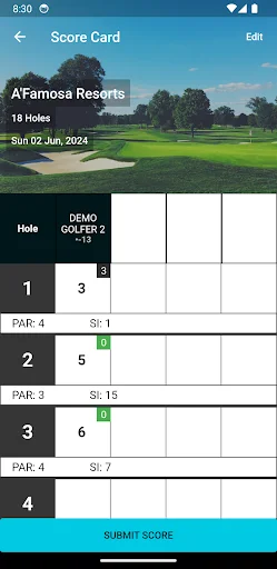 ดาวน์โหลด Online Golf App ล่าสุด – บริหารจัดการสนามกอล์ฟครบวงจรฟรี - Screenshot 6