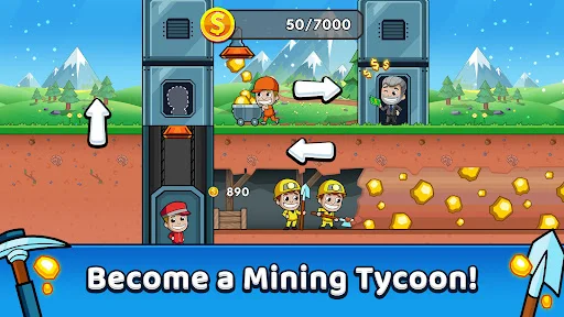 ดาวน์โหลด Idle Miner Tycoon เกมขุดทองจำลองสุดมันส์ – เล่นฟรีออฟไลน์ได้ - Screenshot 1