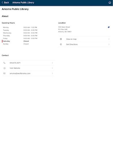 ดาวน์โหลด SE Oklahoma Library System ล่าสุด – จัดการการยืมหนังสือฟรี - Screenshot 18