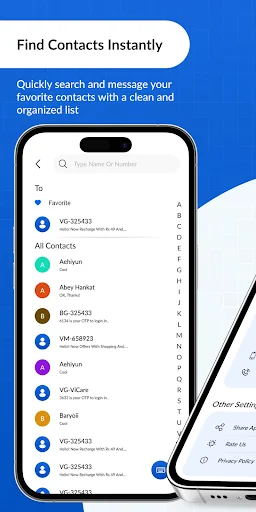 ดาวน์โหลด Messages – SMS & Chat Manager ล่าสุด – แอปจัดการข้อความฟรี - Screenshot 4