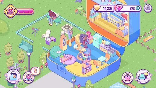 ดาวน์โหลด Polly Pocket™: Tiny World ล่าสุด – เกมจำลองชีวิตสุดน่ารักฟรี - Screenshot 6