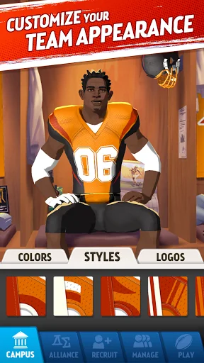 ดาวน์โหลด Rival Stars College Football ล่าสุด – จัดทีมและวางแผนกลยุทธ์ฟรี - Screenshot 5