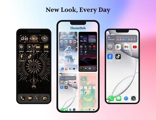 ดาวน์โหลด ThemeHub – ปรับแต่งหน้าจอสมาร์ทโฟนให้สวยงามและลื่นไหลฟรี - Screenshot 1