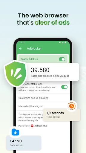 ดาวน์โหลด Co Co Beta ล่าสุด – เบราว์เซอร์เร็ว ปลอดภัย พร้อมตัวบล็อกโฆษณา - Screenshot 1