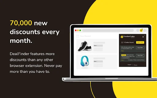 ดาวน์โหลด DealFinder by VoucherCodes – ค้นหาส่วนลดและประหยัดเงินฟรี - Screenshot 2