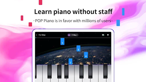 ดาวน์โหลด POP Piano ล่าสุด – ฝึกเล่นเปียโนง่ายๆ ที่บ้านได้ฟรี - Screenshot 11
