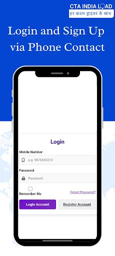 ดาวน์โหลด CTA Transport – Driver Partner ล่าสุด – แอปหางานขนส่งสินค้า - Screenshot 1