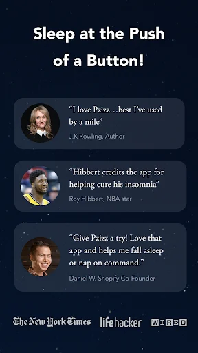 ดาวน์โหลด Pzizz – Sleep, Nap, Focus ล่าสุด – ตัวช่วยนอนหลับและทำสมาธิฟรี - Screenshot 1