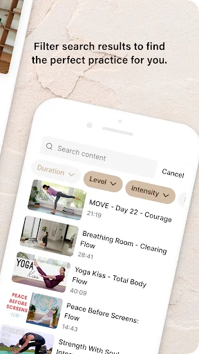 ดาวน์โหลด Find What Feels Good Yoga แอปฝึกโยคะและทำสมาธิที่ดีที่สุด - Screenshot 3