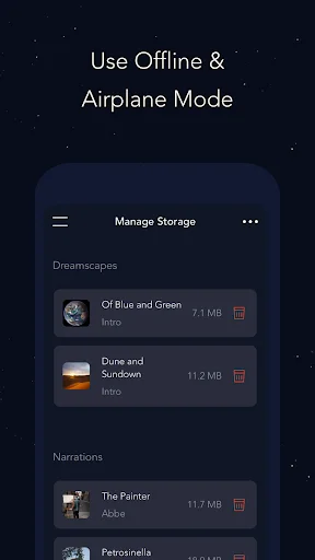 ดาวน์โหลด Pzizz – Sleep, Nap, Focus ล่าสุด – ตัวช่วยนอนหลับและทำสมาธิฟรี - Screenshot 8