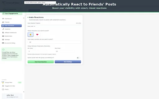 ดาวน์โหลด FriendFilter – จัดการเพื่อน Facebook และเพิ่มการมีส่วนร่วมฟรี - Screenshot 4