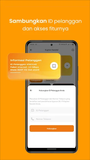 ดาวน์โหลด Kapten Naratel ล่าสุด – จัดการบิลและ WiFi ง่ายๆ ฟรี! - Screenshot 5