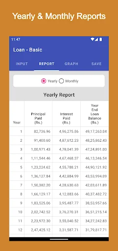 ดาวน์โหลด Financial Calculator India Pro ล่าสุด – เครื่องมือคำนวณการเงินครบวงจร - Screenshot 4