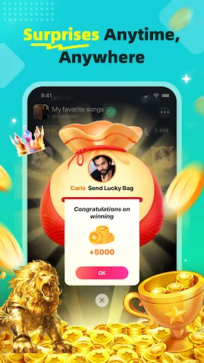 ดาวน์โหลด InParty – Group Voice Chat ล่าสุด – แชทเสียงและปาร์ตี้ฟรี - Screenshot 2