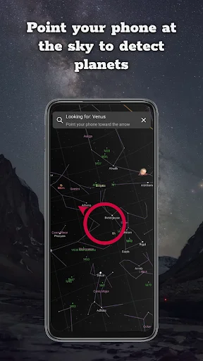 ดาวน์โหลด Night Sky View – Sky Map View ล่าสุด – สำรวจดวงดาวฟรี - Screenshot 4