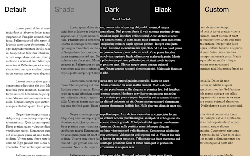 ดาวน์โหลด DocsAfterDark ล่าสุด – โหมดมืดสำหรับ Google Docs ฟรี - Screenshot 2