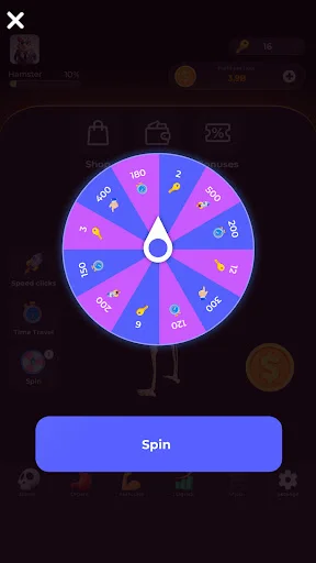 ดาวน์โหลด Hamster Clicker Earn Coins ล่าสุด – เกมคลิกสะสมเหรียญฟรี - Screenshot 3