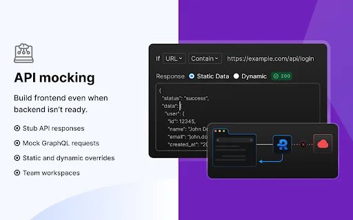 ดาวน์โหลด Requestly ส่วนขยาย Chrome – เครื่องมือจัดการ HTTP และ Mock API ฟรี - Screenshot 3