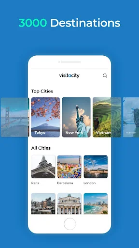 ดาวน์โหลด Visit A City ล่าสุด – แอปวางแผนท่องเที่ยวฟรีที่ดีที่สุด - Screenshot 1