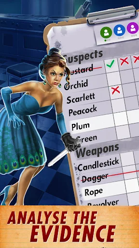 ดาวน์โหลด Clue: Classic Edition ล่าสุด – เกมไขปริศนาฆาตกรรมสุดคลาสสิก - Screenshot 10