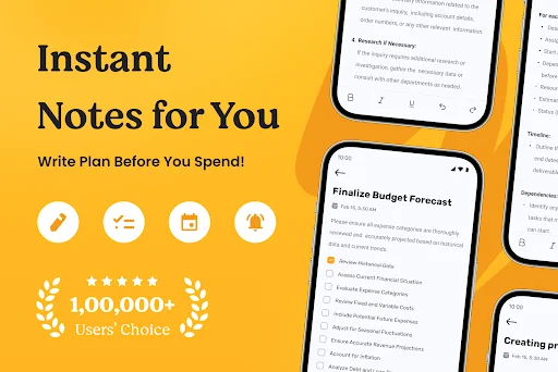 ดาวน์โหลด Notes เวอร์ชันล่าสุด – จดบันทึกและจัดการรายการสิ่งที่ต้องทำฟรี - Screenshot 1