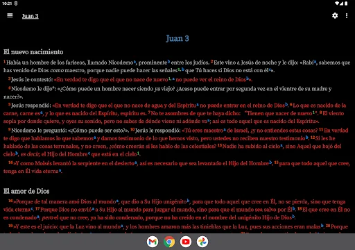 ดาวน์โหลด NBLA-Nueva Biblia d/L Américas ล่าสุด – แอปพระคัมภีร์ภาษาสเปนฟรี - Screenshot 13