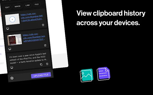 ดาวน์โหลด Clipt ล่าสุด – เชื่อมต่อคลิปบอร์ดข้ามอุปกรณ์ ฟรี - Screenshot 3