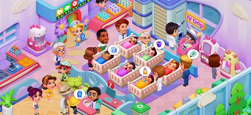 ดาวน์โหลด Hospital Madness: Clinic Games ล่าสุด – สร้างคลินิกในฝันฟรี - Screenshot 16