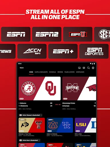 ดาวน์โหลดแอป ESPN ล่าสุด – ติดตามผลคะแนนและข่าวสารกีฬาแบบเรียลไทม์ฟรี - Screenshot 9