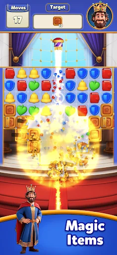 ดาวน์โหลด Royal Journey เวอร์ชันล่าสุด – เกมจับคู่ปริศนาแสนสนุกฟรี - Screenshot 4