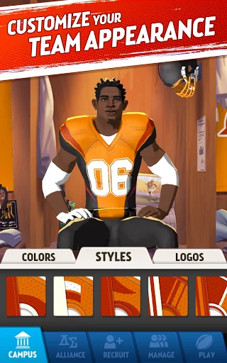 ดาวน์โหลด Rival Stars College Football ล่าสุด – จัดทีมและวางแผนกลยุทธ์ฟรี - Screenshot 21
